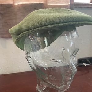 Kangol Green Flat Cap - Size L